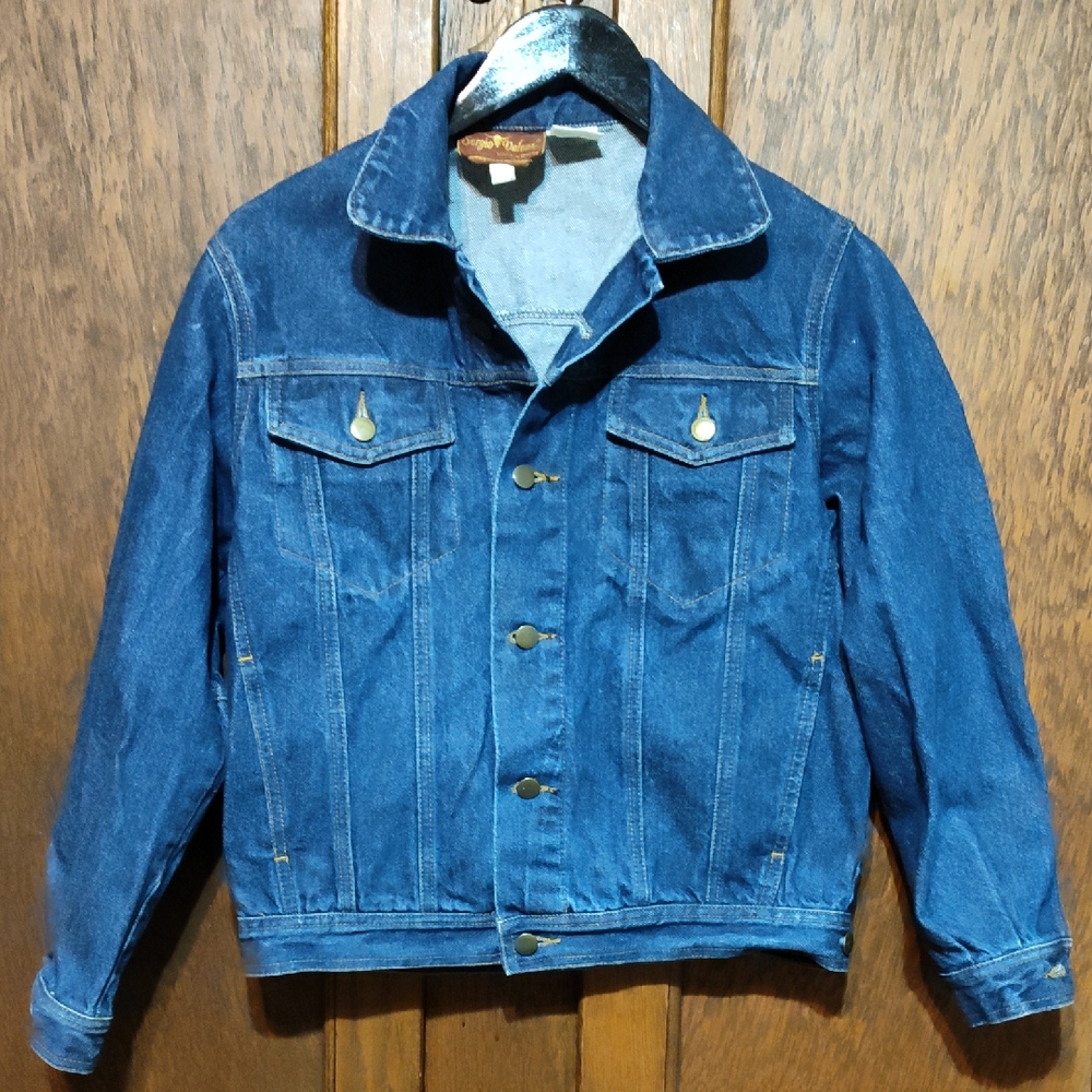 Sergio Valente Vintage Classic Men's Denim Blue Jean Jacket